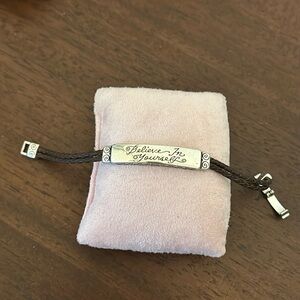 BRIGHTON “BELIEVE IN YOURSELF” BRACELET